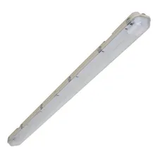 Kit 7x Luminária Hermética P/ 2x 120cm T8 Led Sobrepor Ip65 Foto  mini 1