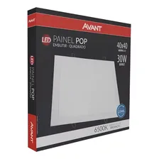 Kit 7x Painel Plafon Led Embutir 30w 40x40 Quadrado 6500k Foto mini 1