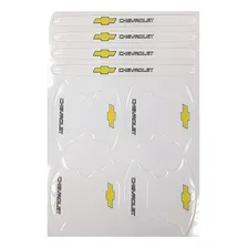 Kit 8 Adesivos Protetor Maçaneta Porta Chevrolet Foto  mini 1