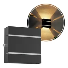 Kit 8 Arandela 2 Fachos 2 Frisos Externo Interno Mf103 Estrutura Preto 110v/220v Foto mini 1
