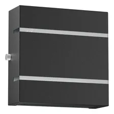 Kit 8 Arandela 2 Focos E Frisos Externa + Led G9 5w Mf103 Estrutura Marrom Foto mini  2