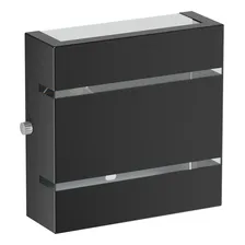 Kit 8 Arandela 2 Focos E Frisos Externa + Led G9 5w Mf103 Estrutura Marrom Foto mini 4