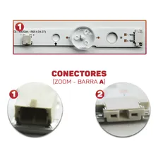 Kit 8 Barra De Led Compatível Un48h4200 Lm4100090e Un48h4203 Foto mini  2