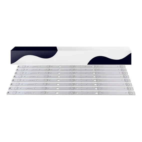 Kit 8 Barras Led Tcl / Sti L55s4700 L55s3900 L55fs3750 Foto 1