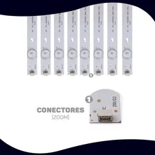 Kit 8 Barras Led Tcl / Sti L55s4700 L55s3900 L55fs3750 Foto mini  2
