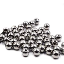 Kit 8 Bolinhas Em Aço Cirúrgico Para Piercing 3mm Cor Prata Foto mini 1