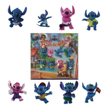 Kit 8 Bonecos Lilo Stitch O Filme Brinquedo Infantil Ohana Foto  mini 1
