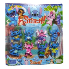 Kit 8 Bonecos Lilo Stitch O Filme Brinquedo Infantil Ohana Foto mini  2