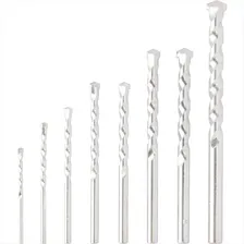Kit 8 Brocas Concreto Aço Foto mini 2