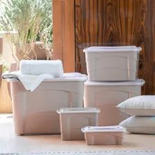 Kit 8 Caixa Organizadora Decorativa Multiuso 2,5 Litros Foto mini 4