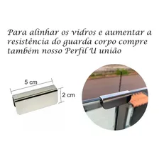 Kit 8 Coluna Torre 30cm Polida 1 Furo Guarda Corpo Inox 304 Puxadores Online Foto mini 3