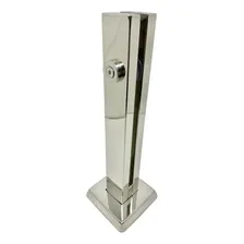 Kit 8 Coluna Torre 30cm Polida 1 Furo Guarda Corpo Inox 304 Puxadores Online Foto mini 1