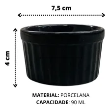 Kit 8 Cumbucas De Porcelana Para Petiscos E Tábuas De Porção Foto mini 3