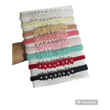 Kit 8 Faixinhas Para Bebê Rn Flor Laço Menina Maternidade Foto mini 2