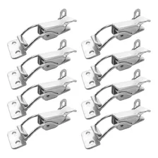Kit 8 Fecho Rápido De Pressão 3x9,5cm P/ Cadeado Inox Fb3/e2 Foto mini 1