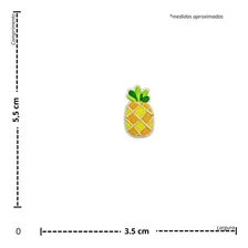 Kit 8 Frutas Autocolantes - Aplique Patch Termocolante Foto mini 4