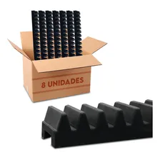 Kit 8 Gomos de Cremalheira Para Portão Garen cor Preto Foto mini 1
