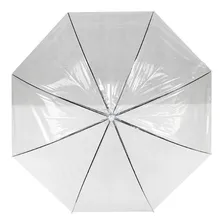 Kit 8 Guarda Chuva Transparente Atacado Sombrinhas Portaria Foto mini  2