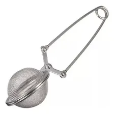 Kit 8 Infusor De Chá Inox Coador Peneira Tipo Pinça Foto mini 4