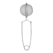 Kit 8 Infusor De Chá Inox Coador Peneira Tipo Pinça Foto  mini 1