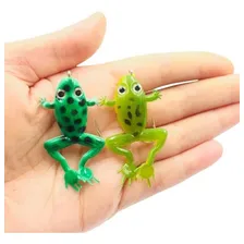 Kit 8 Iscas Artificiais Perereca Maruri Com Anzol Traíras Cor Verde Foto mini  3