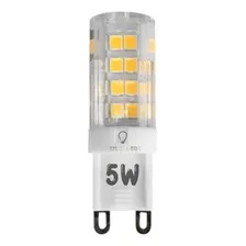 Kit 8 Lampada Led 5w Halopin G9 3000k Branco Quente Bivolt Cor da luz Branco-quente 110V/220VBIVOLT Foto mini 1