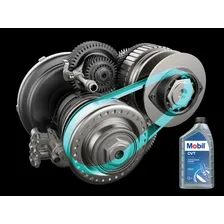 Kit 8 Litros Oleo Mobil Cvt Sintetico Transmissao Automatica Foto mini 2