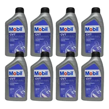 Kit 8 Litros Oleo Mobil Cvt Sintetico Transmissao Automatica Foto mini 1