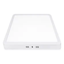 Kit 8 Luminaria Painel Plafon Led 25w Sobrepor Quadrado Frio Estrutura Branco-frio 110v/220v Foto mini 2
