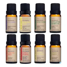 Kit 8 Óleo Essencial Puro Via Aroma 10ml Aromaterapia Foto  mini 1