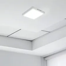 Kit 8 Painel Led Avant Sobrepor Quadrado 24w Branco Frio 110v/220v Foto mini 2