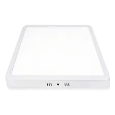 Kit 8 Painel Plafon Led 18w Sobrepor Quadrado Branco Frio 110v/220v Foto mini  2