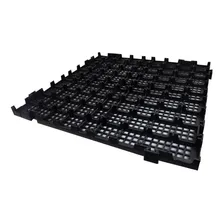 Kit 8 Palets Pallet Estrado Piso Plástico 50x50 Preto Foto mini 2