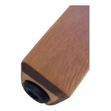 Kit 8 Pés Palito Trapezio 25cm Castanho Para Poltrona Ou Puf Foto mini 4