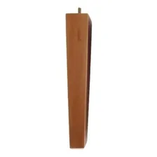 Kit 8 Pés Palito Trapezio 25cm Castanho Para Poltrona Ou Puf Foto mini 2
