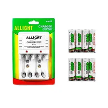 Kit 8 Pilhas Recarregáveis + Carregador Rápido Bivolt Aa/aaa Foto mini 1