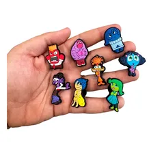Kit 8 Pins Bottons Emborrachados Para Crocs Divertidamente Foto mini 3