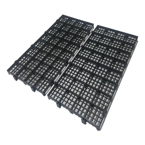 Kit 8 Pisos Plástico Preto Estrado Pallet Palete 50x25cm Foto 1
