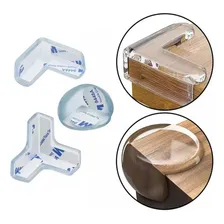 Kit 8 Protetores De Quina Canto Em Silicone Com Adesivo Foto mini 1