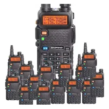 Kit 8 Rádios Comunicadores Ht Dual Band Uhf Vhf Uv-5r Foto  mini 1