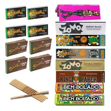 Kit 8 Sedas De Papel + 8 Piteiras De Papel Bem Bolado Zomo Foto  mini 1