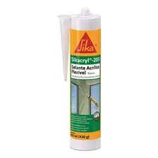 Kit 8 Sikacryl 203 Selante Branco Trinca Fissura Sika 280ml Foto  mini 1