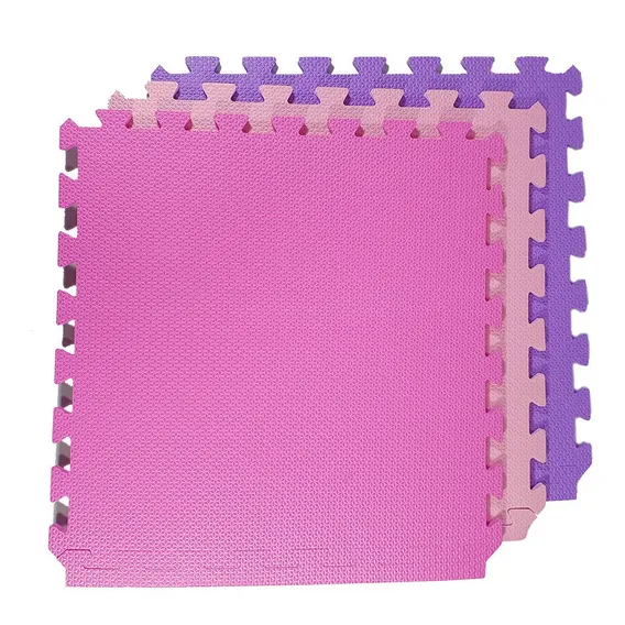 Kit 8 Tapetes Tatame Infantil Eva Bebê Academia 50x50 10mm Foto 1