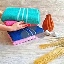 Kit 8 toalha banho atacado grande Soft Laune Haus Criativa Foto mini 2