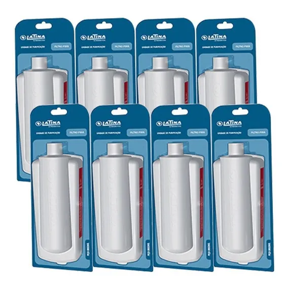 Kit 8 Un Refil Filtro Purificador Latina Puritronic P355 Foto 1