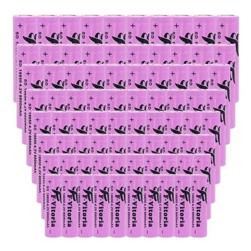 Kit 80 Baterias 18650 8800mah Knup Recarregável CilĂndrica Foto 1
