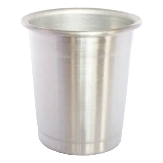 Kit 80 Copo Alumínio Caneca Leite Cerveja 250ml Foto 1