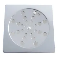 Kit 8x Grelhas Quadrada 15x15cm Ralo Inox Anti Odor #gq1508 Foto mini  2