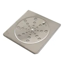Kit 8x Grelhas Quadrada 15x15cm Ralo Inox Anti Odor #gq1508 Foto mini  3