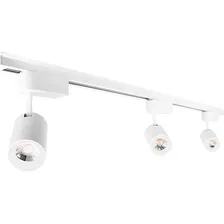 Kit 8x Spot Branco Kian Led P/ Trilho Eletrificado 7w 3000k Foto mini 4